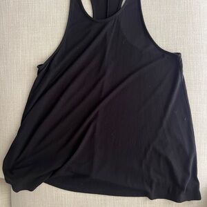 Athleta Black Backless Sleeveless Tank Top